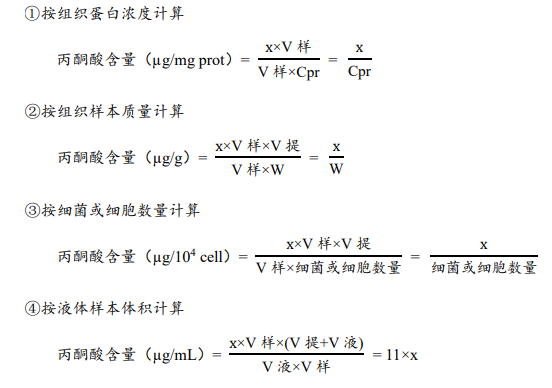 丙酮酸含量檢測試劑盒說明書圖3 丙酮酸含量檢測試劑盒說明書圖3